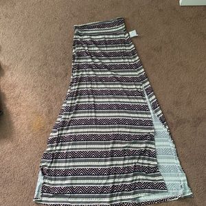Long maxi skirt
